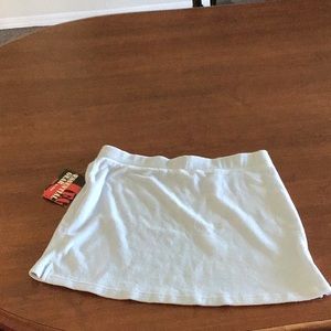 Terry cloth skirt